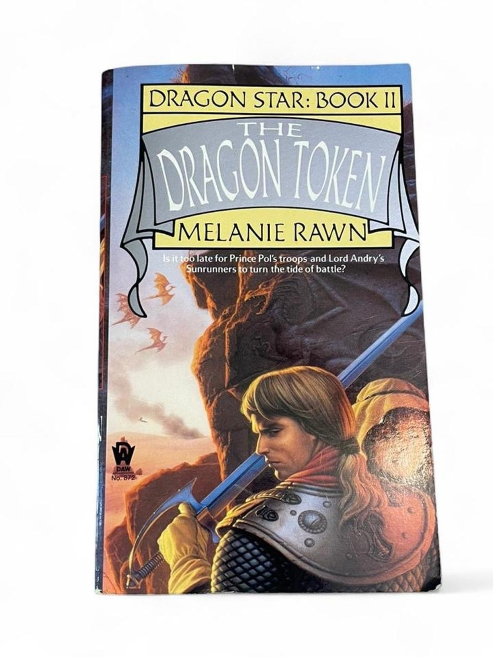 The Dragon Token Melanie Rawn Paperback Fantasy Novel Fiction Dragon Star Book 2